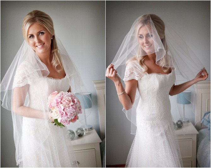 beautiful bride wedding portrait